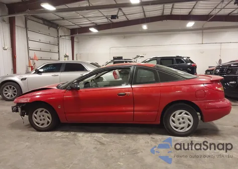 1999 Saturn Sc1 из США, поврежденный, VIN 1G8ZP1281XZ317667